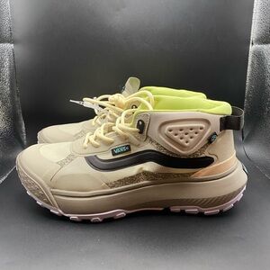 Vans MTE Crosspath MID Hiking Shoe Beige/Purple Sneakers Women’s Size 8 New